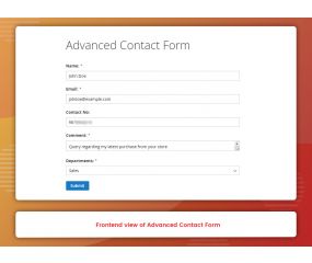 Advanced Contact Form (M2)