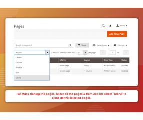 CMS Pages Clone (M2)