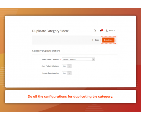 Duplicate Categories (M2)