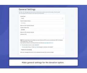 Shopify Charity Donation App