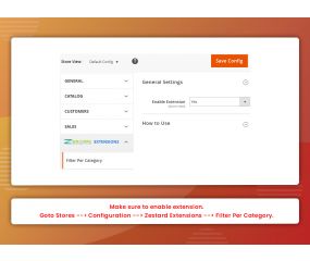 Filter Per Category (M2)