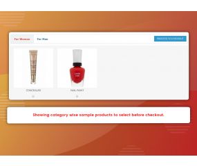 Free Sample Products (M1)
