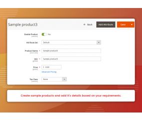 Free Sample Products (M2)