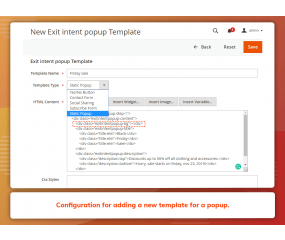 Multi Page Exit Intent Popup (M2)