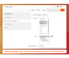 Multi Page Exit Intent Popup (M2)