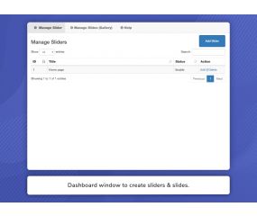 Multi Page Responsive Slider