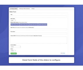 Multi Page Responsive Slider
