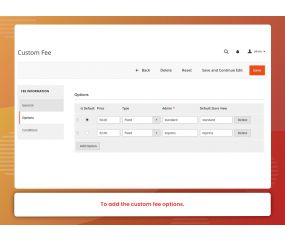 Multiple Custom Fee (M2)