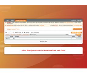 Multiple Custom Forms (M1)