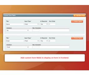 Multiple Custom Forms (M1)