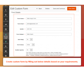 Multiple Custom Forms (M2)