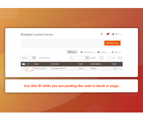 Multiple Custom Forms (M2)