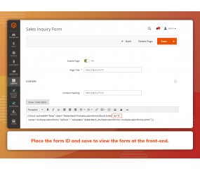 Multiple Custom Forms (M2)