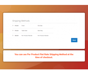 Per Product Shipping Flat Rate (M2)