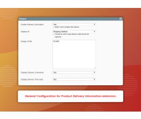 Product Delivery Information (M1)