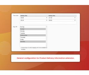 Product Delivery Information (M1)