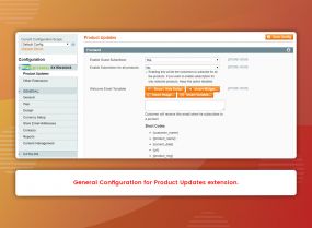 Product Updates (M1)