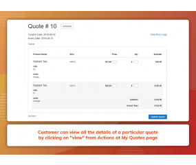 Request for Quote (M2)