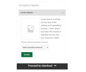 Zestard Easy Donation