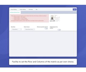 Zestard Product Matrix