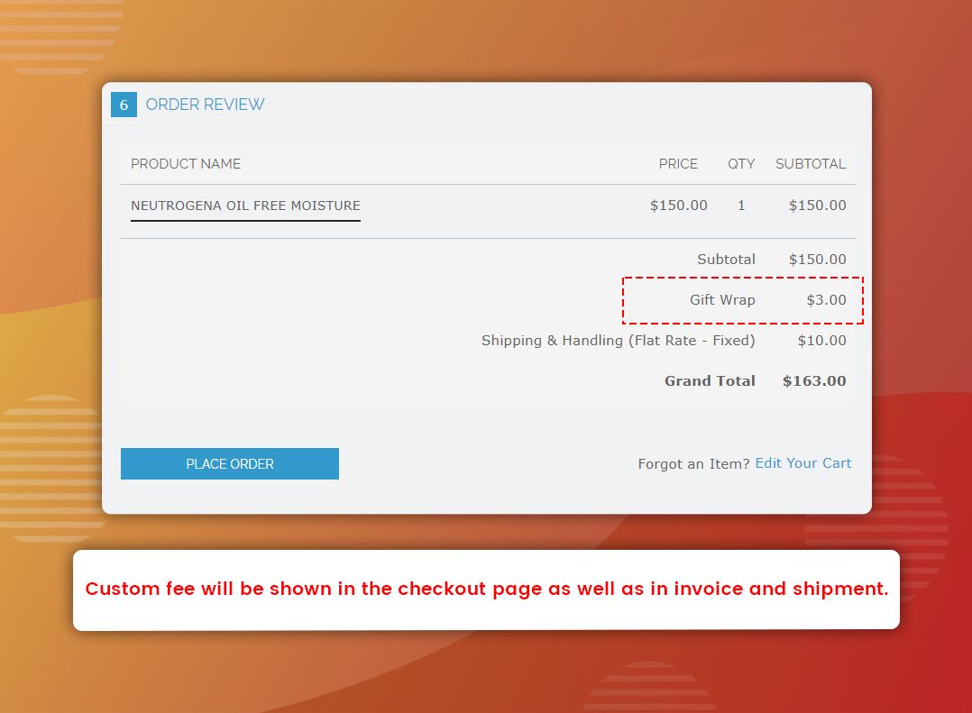 Magento Custom Fee Extension Zestard Shop