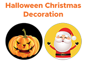 Halloween Christmas Decoration (M2)